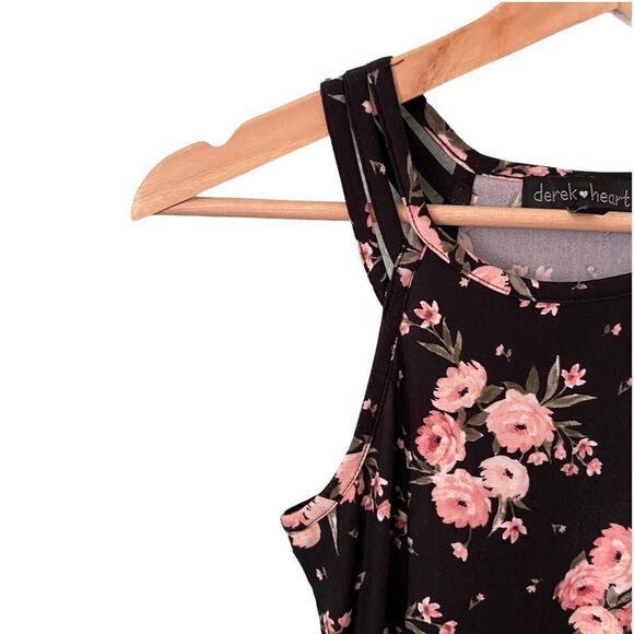 Derek Heart Sleeveless Floral Dress in Size Small - Picture 5 of 8
